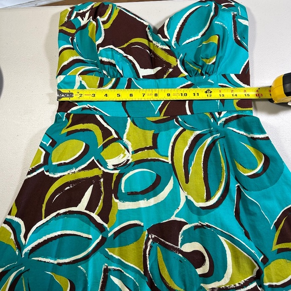 Turquoise Halter dress - Picture 2 of 5